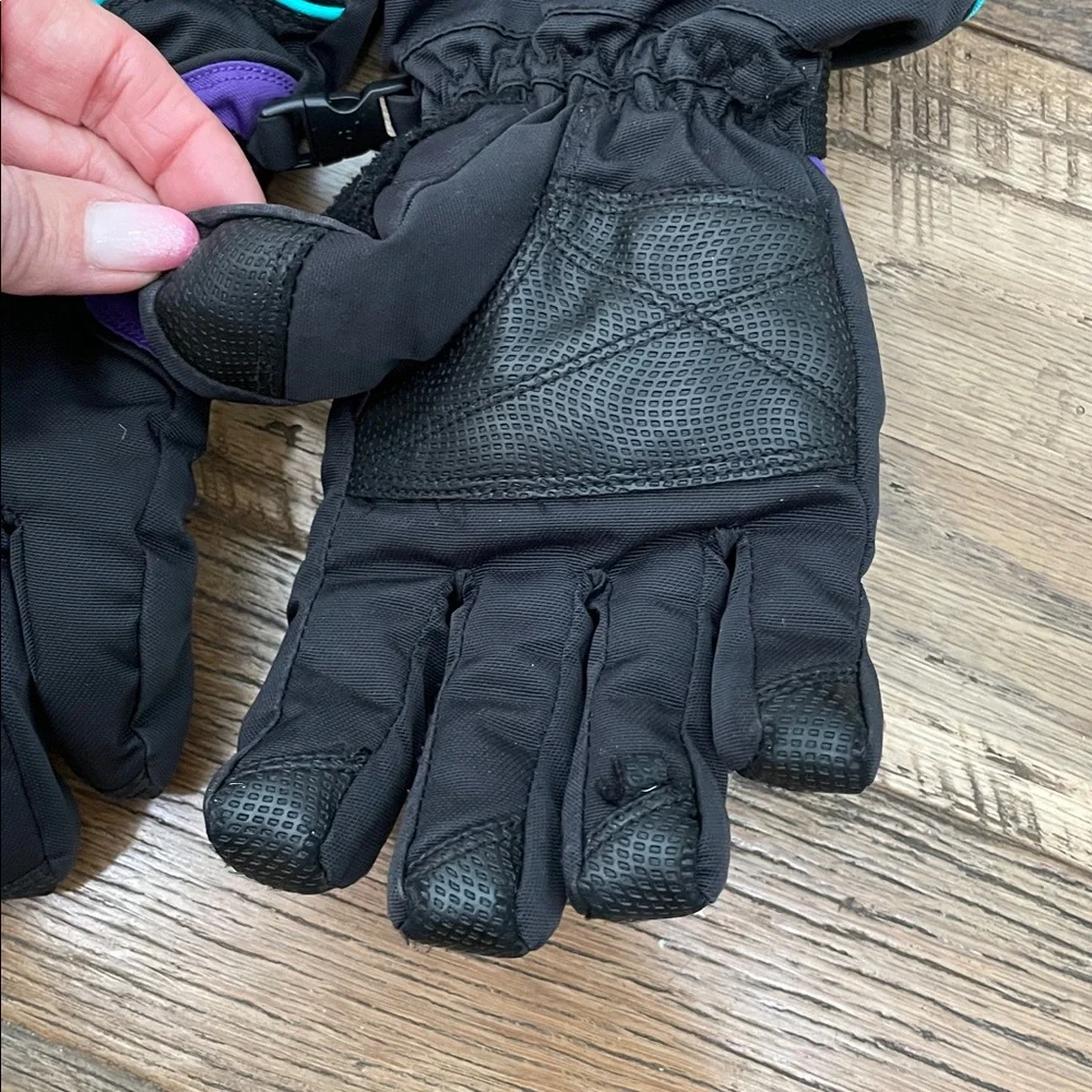 Head waterproof snow gloves girl 8-12